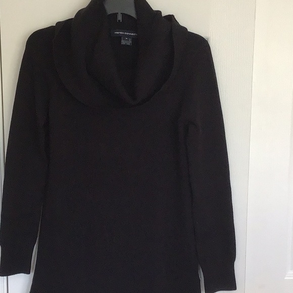 French Connection Sweater- Black M - Picture 2 of 3